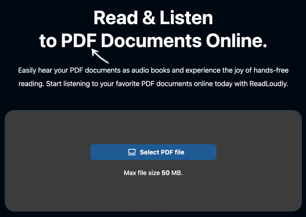 Readloudly